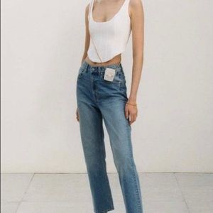 NWT Brock Collection X H&M Corset Crop Top
